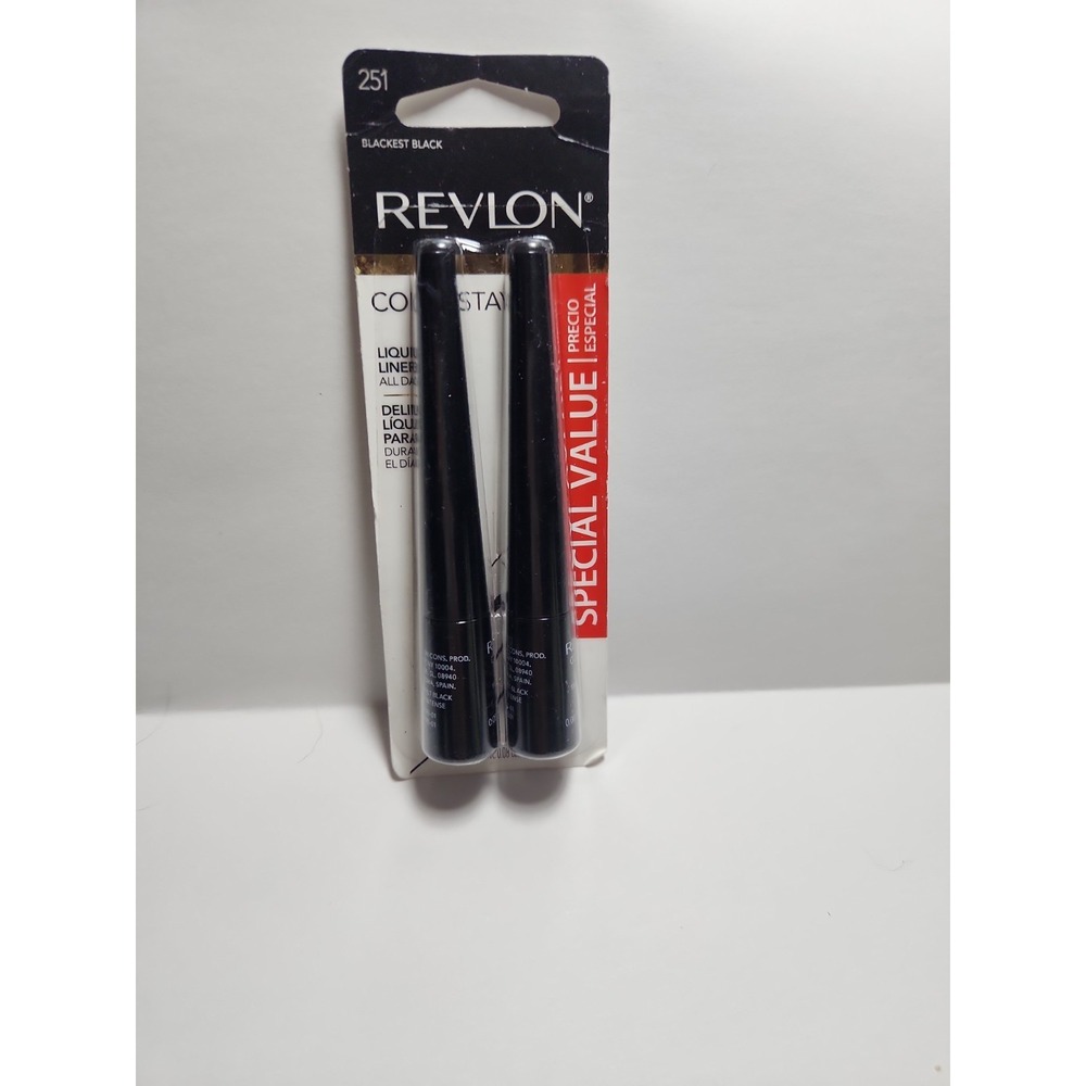 Revlon Liquid Eyeliner, ColorStay Eye Makeup, Smudgeproof, Longwearing with